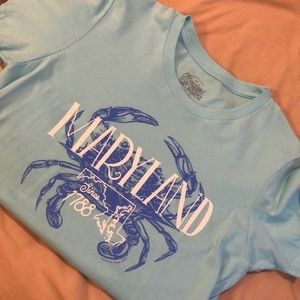 Maryland crab shirt